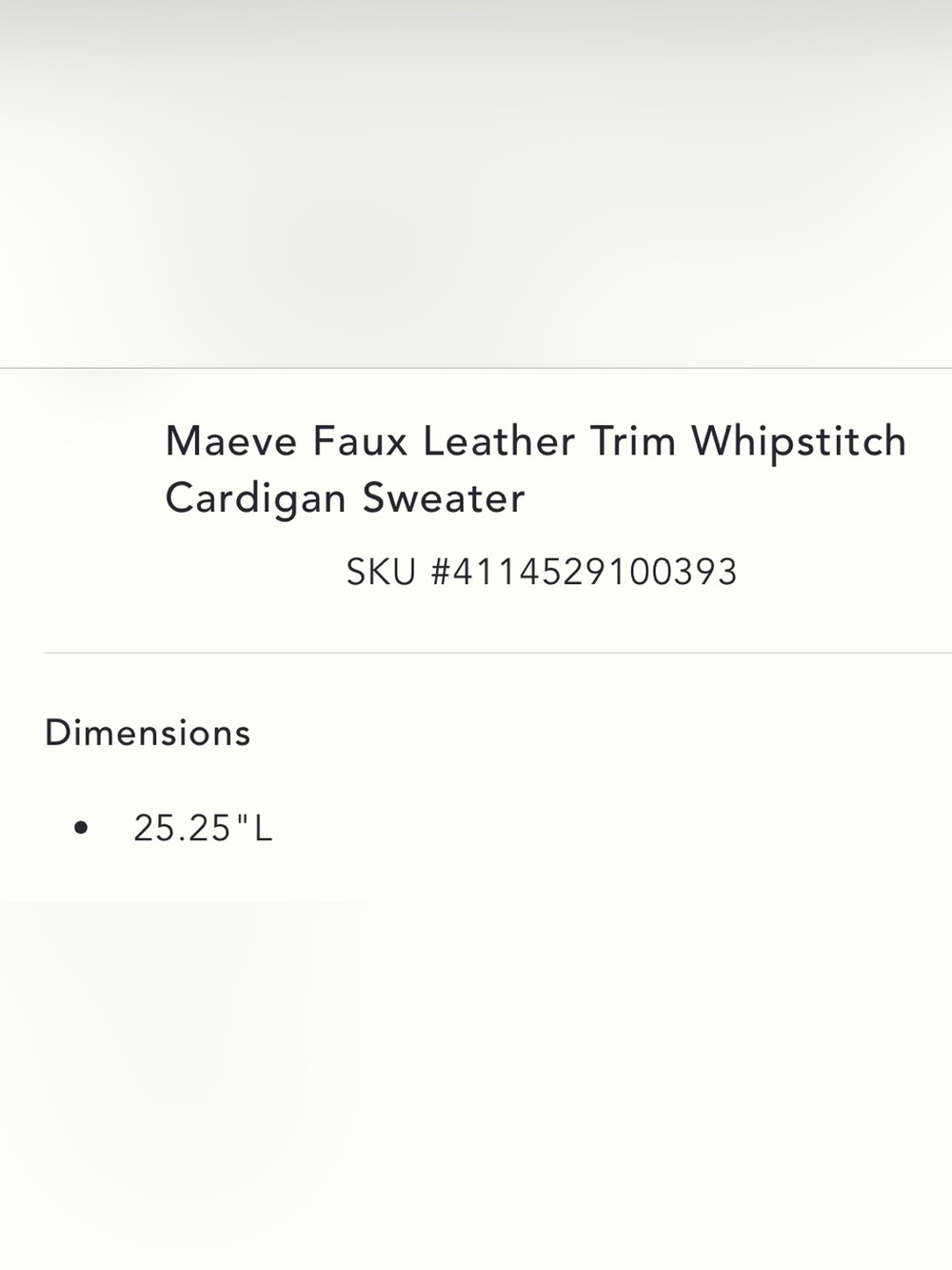 Maeve Rust Brown Shawl-Collar Cardigan with Contrast Stitching - Picture 4 of 4
